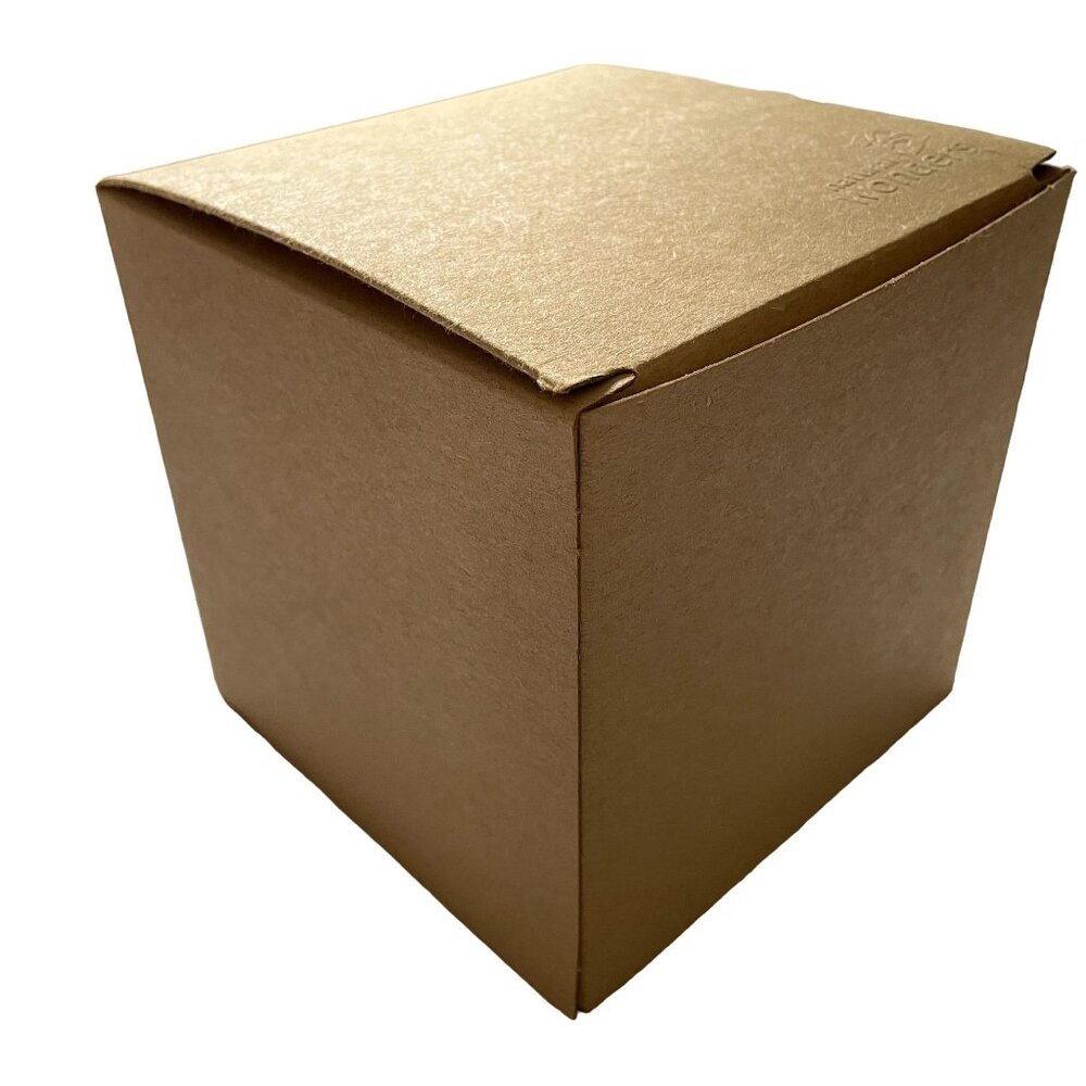 Natural Wonders Brown Kraft Cardboard Box 6x6x6 Eco Friendly Recyclable u